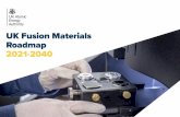 UK Fusion Materials Roadmap 2021-2040