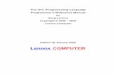 GTL Programming Reference Manual - Lennox
