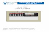 ED700 SYSTEM INSTRUCTION MANUAL - Electronic Devices