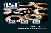 Washers Stock List 2011 - Hobson