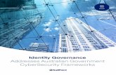 Addresses Australian Government CyberSecurity Frameworks