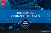 THE NEW DOJ GUIDANCE EXPLAINED - Red Flag Group