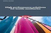 Dow High Performance Solutions for Textile Auxiliaries