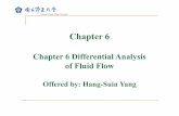 Chapter 6 Differential Analysis of Fluid Flow student