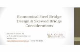 Economical Steel Bridge Design & Skewed Bridge Considerations