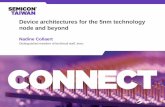 Device architectures for the 5nm technology node and beyond