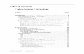 Table of Contents Turbocharging Technology