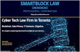 smartblocklaw.com Cyber Tech Law Firm in Toronto