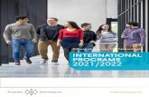 INTERNATIONAL PROGRAMS 2021/2022