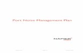 Port Noise Management Plan