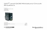 QO and QOB Miniature Circuit Breakers