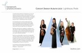 Concert Season Autumn 2021 Lighthouse, Poole