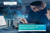 Siemens Digital Industries Software Teamcenter Quality