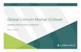 Global Lithium Market Outlook