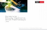 Science - Study Options and Pathways