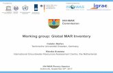 Working group: Global MAR Inventory