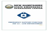 EMERGENCY SUPPORT FUNCTION ESF 13 LAW ENFORCEMENT