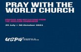 PRAY WITH THE WORLD CHURCH