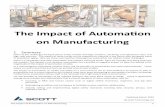 The Impact of Automation on Manufacturing