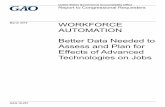 GAO-19-257, WORKFORCE AUTOMATION: Better Data Needed to ...
