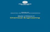 Master of Science in Chemical Engineering