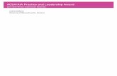 ACSA/AIA Practice and Leadership Award
