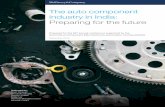 The auto component industry in India: Preparing for the future