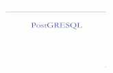PostGRESQL - University of Toronto