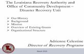 The Louisiana Recovery Authority and Office of Community ...