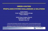 GREEN AVIATION PROPULSION SYSTEM CHALLENEGES & …
