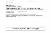 DRAFT AUSTRALIAN STANDARD FOR COMMENT