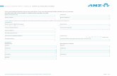 Documentary creDit application Form - ANZ