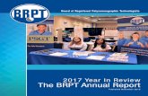 2017 Year In Review The BRPT Annual Report