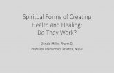 Spiritual Forms of Healing - NDSU