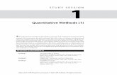 Quantitative Methods (1) - CFA Institute
