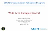 Wide-Area Damping Control - Energy