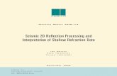 Seismic 2D Reflection Processing and Interpretation of ...