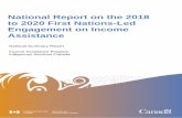 National Report on the 2018 to 2020 First Nations-Led ...