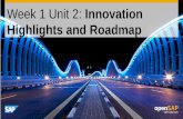 Week 1 Unit 2: Innovation Highlights ... - Free SAP Training