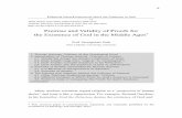 Premise and Validity of Proofs for the Existence of God in ...