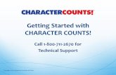 Getting Started with CHARACTER COUNTS!