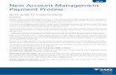 2013 New Account Management Payment Process