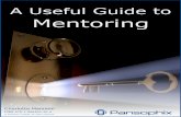 A Useful Guide to Mentoring