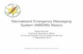 Narrowband Emergency Messaging System (NBEMS) Basics
