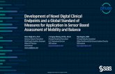 Development of Novel Digital Clinical Endpoints and a ...