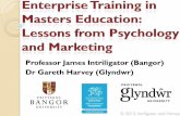 Professor James Intriligator (Bangor) Dr Gareth Harvey ...