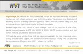 HVI - The World’s Source for High Voltage Test Equipment