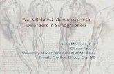 Work Related Musculoskeletal Disorders in Sonographers