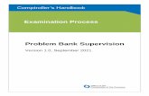 Problem Bank Supervision, Comptroller's Handbook
