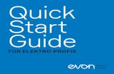 Quick Start Guide - evon Smart Home